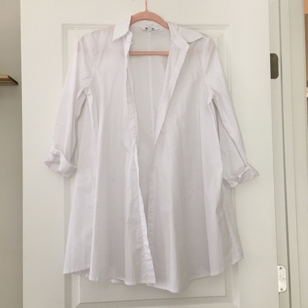 BB Dakota White Shirt Dress